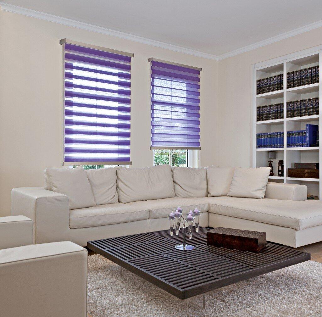 Light Blue Duplex blind in Dubai