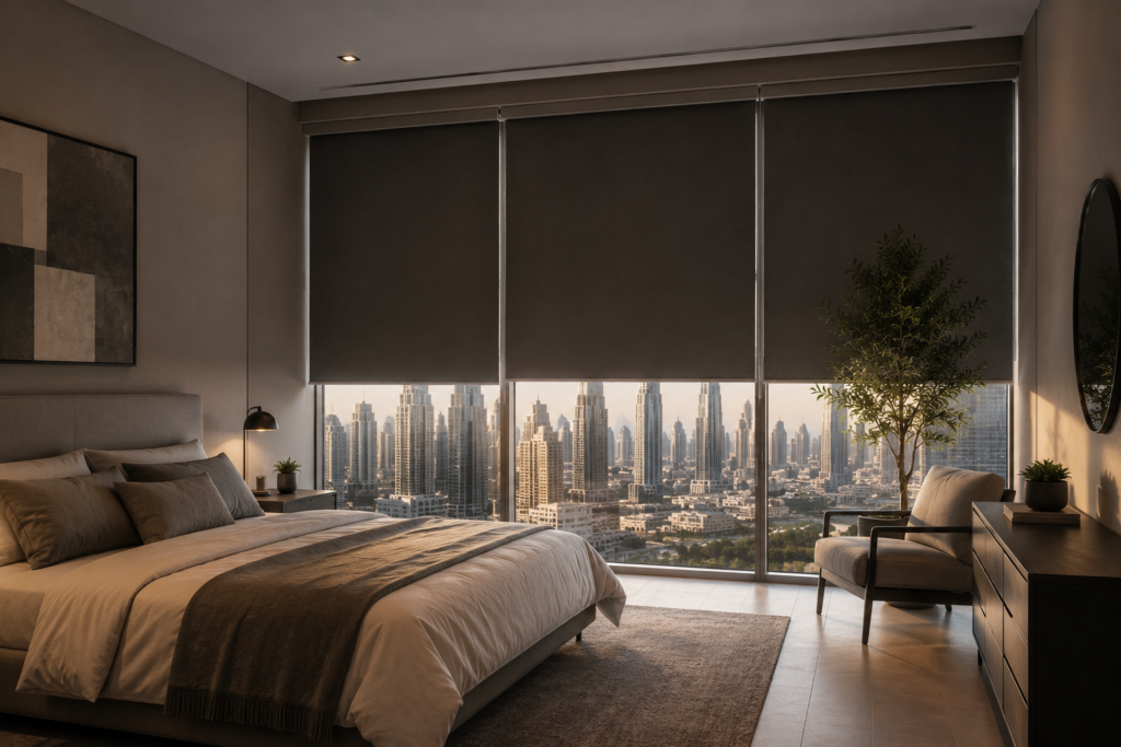 blackout roller blinds dubai