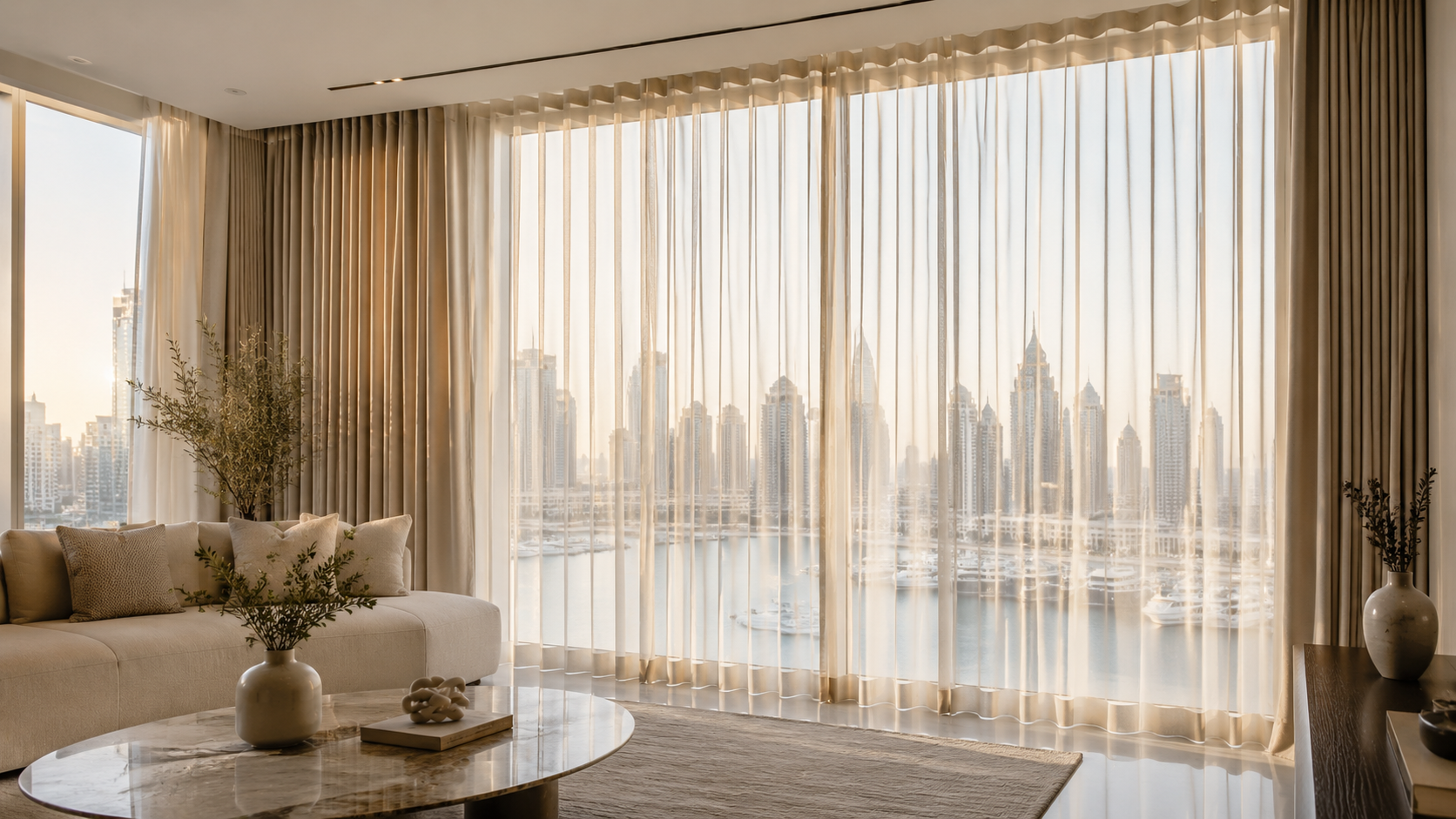 wave curtains