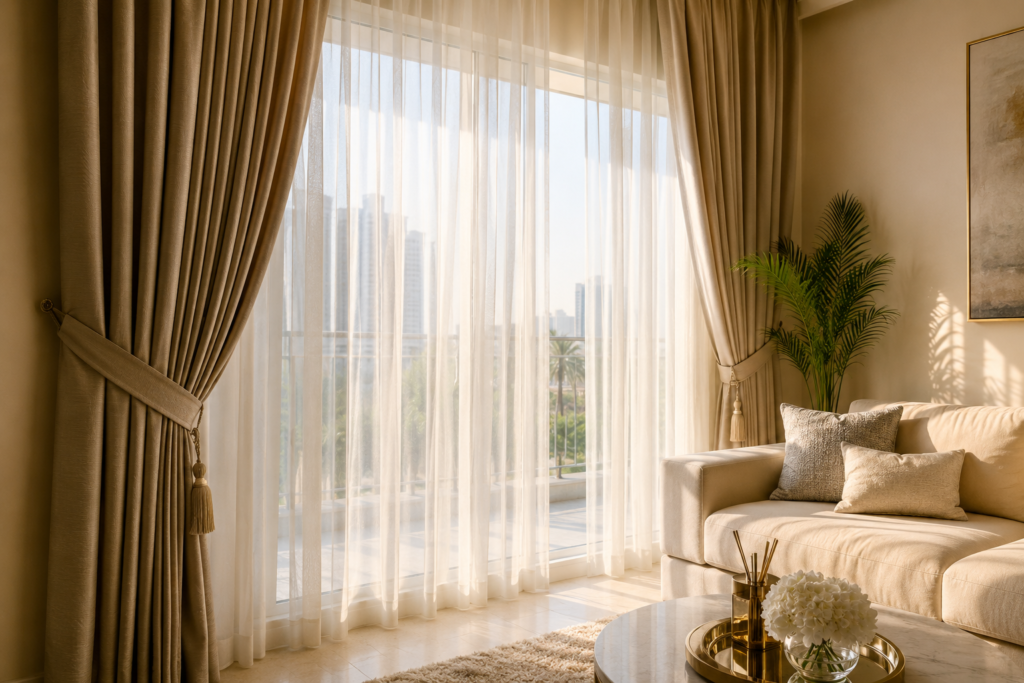 modern summer curtains dubai