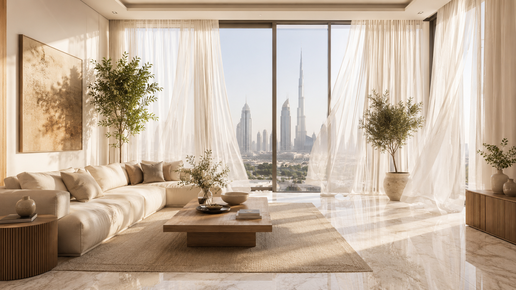 sheer curtains Dubai