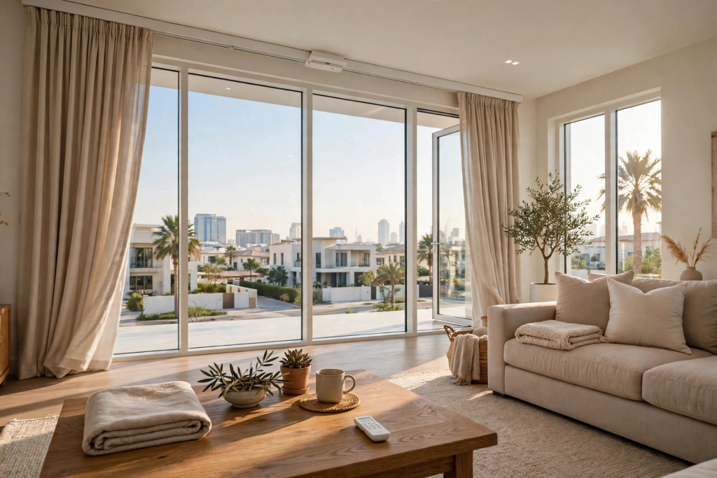 motorized curtains dubai