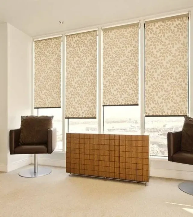 Floral-patterned Roller blinds Dubai Floral-patterned Roller blinds Dubai