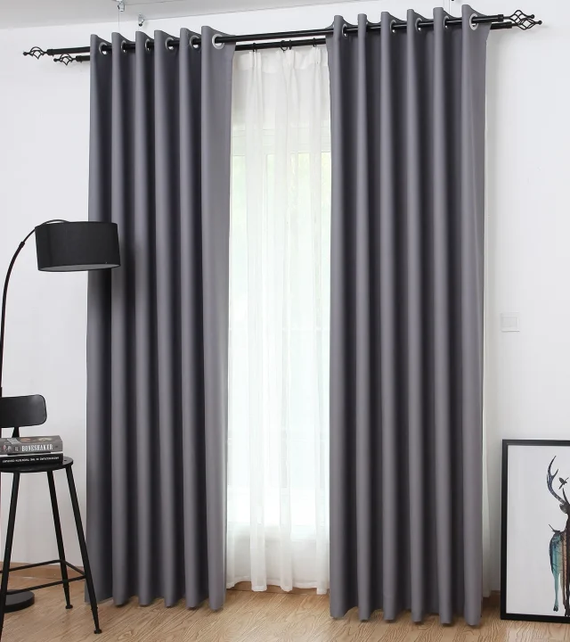 Grey Blackout Curtains in Dubai Grey Blackout Curtains in Dubai